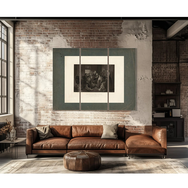 How We Won the Battle 19th Century — Framed Wall Art Room View | Bella Frye