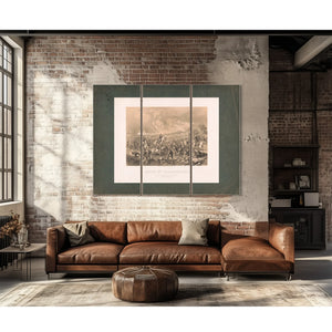 Battle of Williamsburgh 1862 — Framed Wall Art Room View | Bella Frye