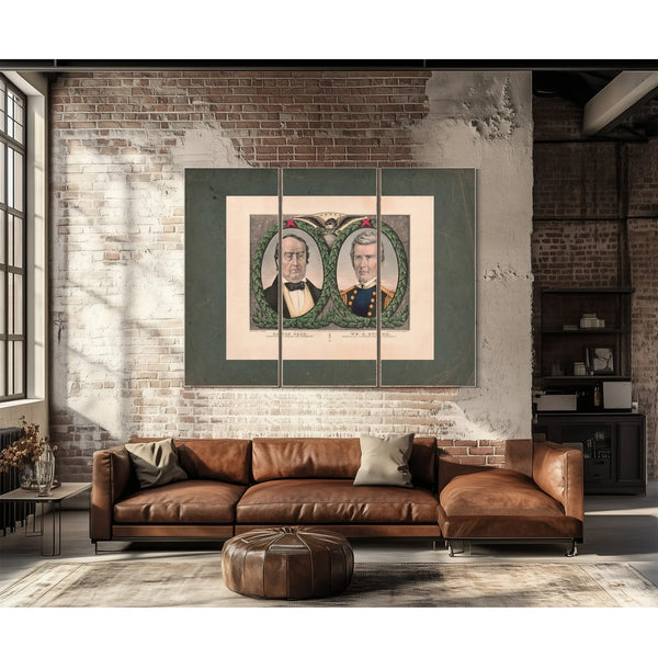 Lewis Cass Democratic Candidate for President 1848 — Framed Wall Art Room View | Bella Frye