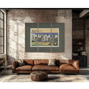 Nebraska — Framed Wall Art Room View | Bella Frye