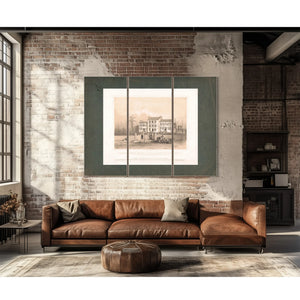 Female Seminary Nashville Tenn Barracks of the 51st Regt Ov March 1862 1862 — Framed Wall Art Room View | Bella Frye