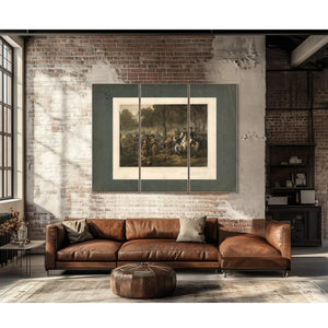 Life of George Washingtonthe Soldier 1854 — Framed Wall Art Room View | Bella Frye