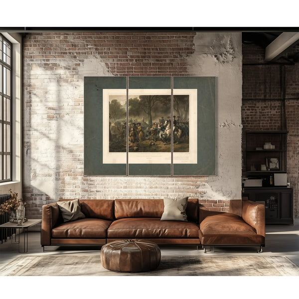 Life of George Washingtonthe Soldier 1854 — Framed Wall Art Room View | Bella Frye
