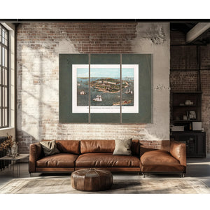 Fortress Monroe Old Point Comfort and Hygeia Hotel Va 1861 — Framed Wall Art Room View | Bella Frye