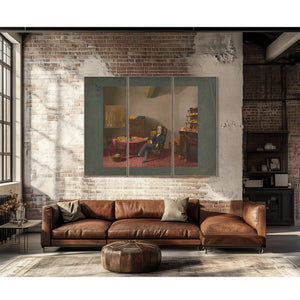 Lees Study 19th Century — Framed Wall Art Room View | Bella Frye