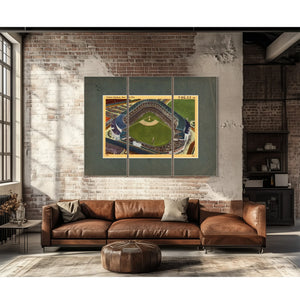 Yankee Stadium New York City D7a3 — Framed Wall Art Room View | Bella Frye