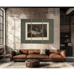 Last Moments of Washington 1864 — Framed Wall Art Room View | Bella Frye