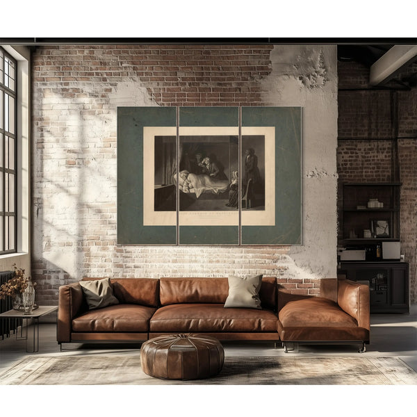 Last Moments of Washington 1864 — Framed Wall Art Room View | Bella Frye
