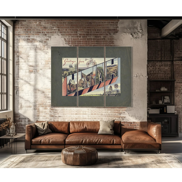 Utah — Framed Wall Art Room View | Bella Frye