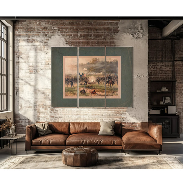 Battle of Antietam 1887 — Framed Wall Art Room View | Bella Frye