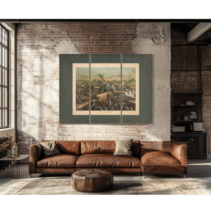 Fall of Petersburg 1893 — Framed Wall Art Room View | Bella Frye