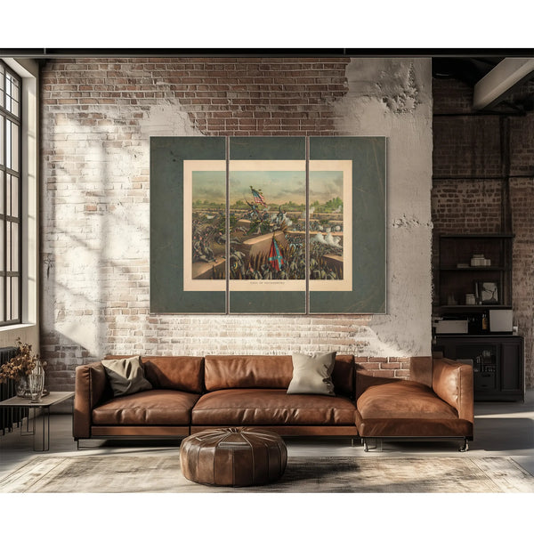 Fall of Petersburg 1893 — Framed Wall Art Room View | Bella Frye