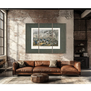 Battle of Mexico 1847 — Framed Wall Art Room View | Bella Frye