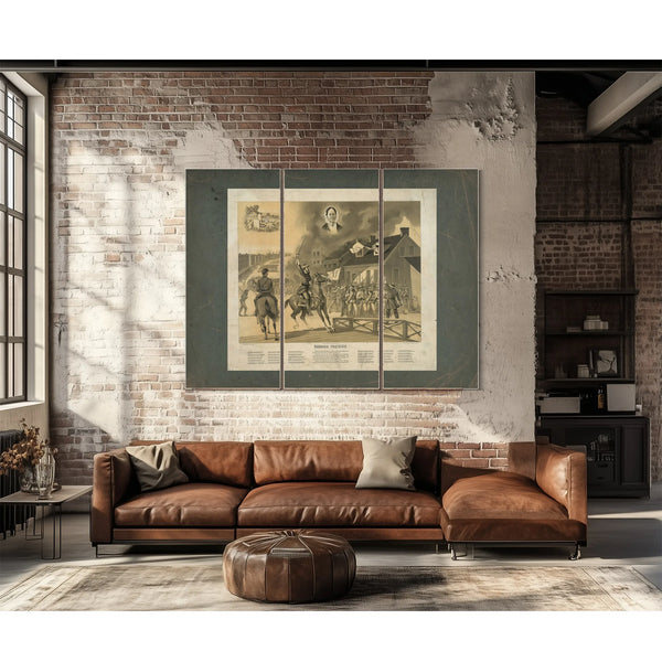 Barbara Frietchie 1896 — Framed Wall Art Room View | Bella Frye