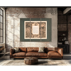 5 Men 1916 — Framed Wall Art Room View | Bella Frye