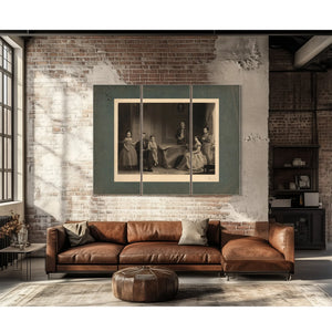 Grant and His Family 1867 — Framed Wall Art Room View | Bella Frye