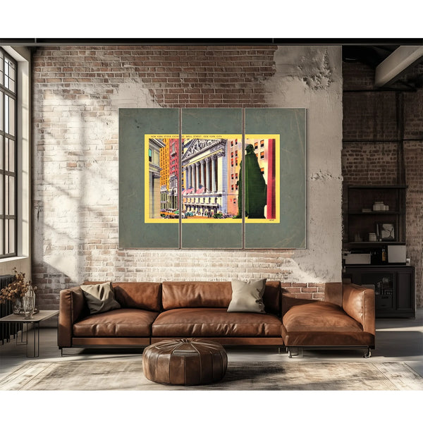The Temple of Fortune Wall Streets Gilded Altar — Framed Wall Art Room View | Bella Frye