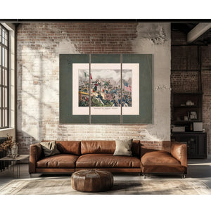 Battle of Cerro Gordo April 18th 1847 1847 — Framed Wall Art Room View | Bella Frye