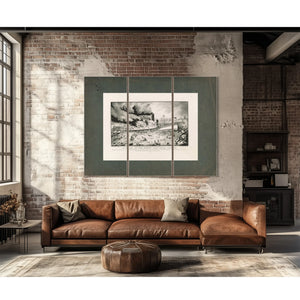 Burning of the Henry Clay Near Yonkers_ While on Her Trip From Albany to New — Framed Wall Art Room View | Bella Frye