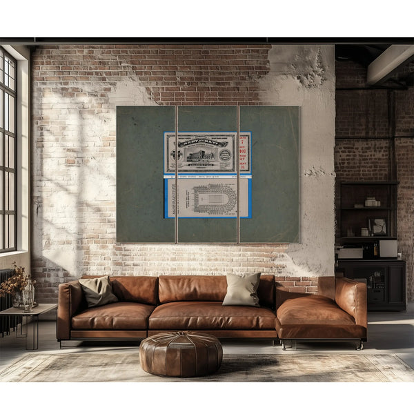 Ticket to the 1926 Army Navy Game 2 — Framed Wall Art Room View | Bella Frye