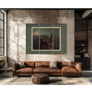 Chicago 1871 1871 — Framed Wall Art Room View | Bella Frye