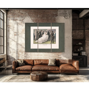 Death of John Quincy Adams at the Us Capitol Feby 23d 1848 1848 — Framed Wall Art Room View | Bella Frye