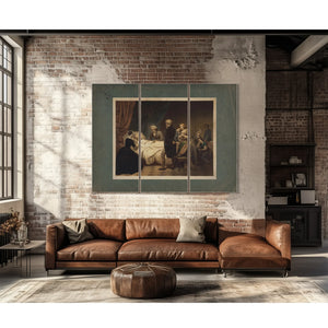 Life of George Washington the Christian Death 1853 — Framed Wall Art Room View | Bella Frye