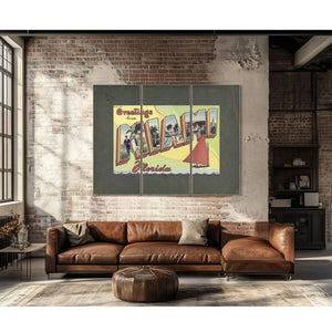 Florida Miami — Framed Wall Art Room View | Bella Frye