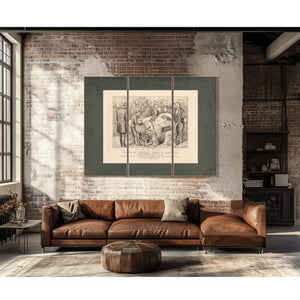 Death of General James a Garfield Twentieth President of the United States 1 — Framed Wall Art Room View | Bella Frye
