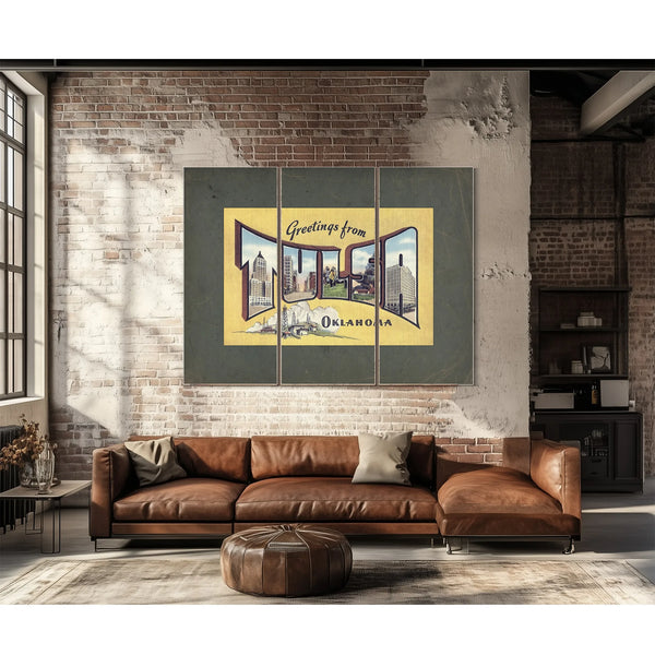 Oklahoma Tulsa — Framed Wall Art Room View | Bella Frye