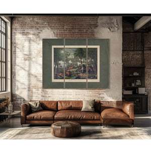 Battle of Chancellorsville 189 — Framed Wall Art Room View | Bella Frye