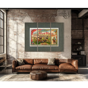 Yale Princeton Game Illustrated 6f631 — Framed Wall Art Room View | Bella Frye