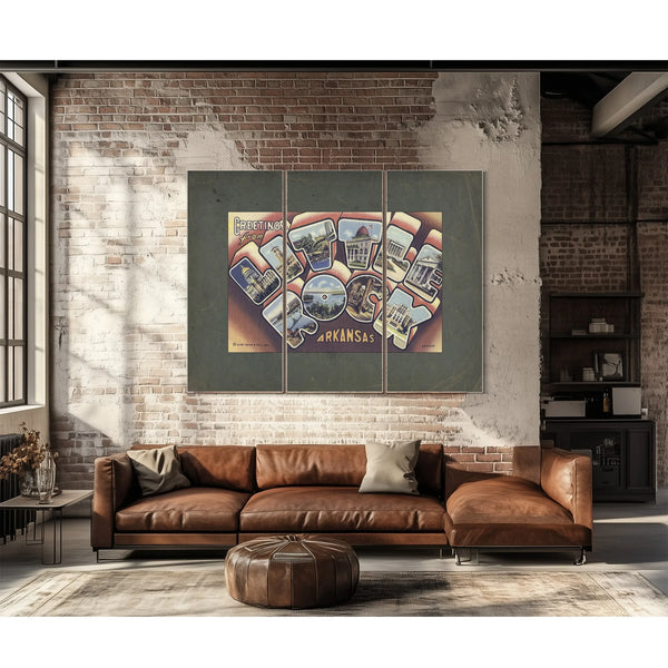 Arkansas Little Rock — Framed Wall Art Room View | Bella Frye