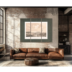 Encampment of Gen Popes Army Before Corinth May 1862 1862 — Framed Wall Art Room View | Bella Frye