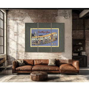 Washington Dc — Framed Wall Art Room View | Bella Frye