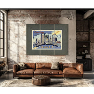 Illinois Chicago — Framed Wall Art Room View | Bella Frye