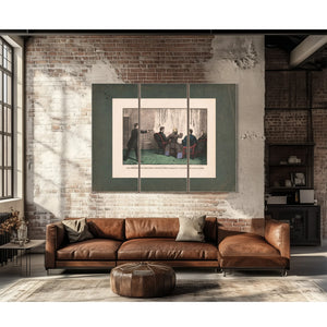Assassination of President Lincoln Fords Theatre Washington April 14 1865 18 — Framed Wall Art Room View | Bella Frye