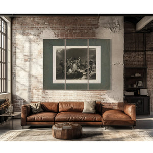 Landing of the Pilgrims on Plymouth Rock 162 1869 — Framed Wall Art Room View | Bella Frye
