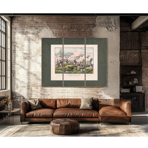 Battle of Palo Altomay 8th 1846 Between 29 Americans Under General Taylor — Framed Wall Art Room View | Bella Frye