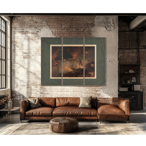 Battle of Port Hudson 1887 — Framed Wall Art Room View | Bella Frye