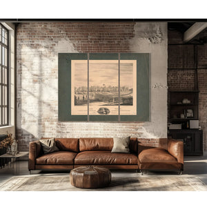 Camp Wayne Pennsylvania Volunteer Encampment on the Paoli Battle Ground Sept — Framed Wall Art Room View | Bella Frye
