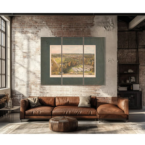 Finley Us General Hospital Washington Dc 1864 — Framed Wall Art Room View | Bella Frye