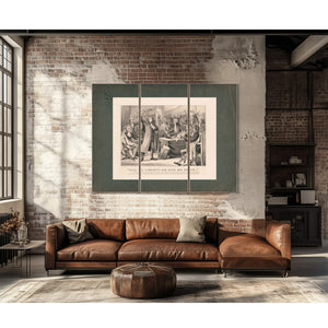 Give Me Liberty or Give Me Death! Patrick Henry Delivering His Great Speech on — Framed Wall Art Room View | Bella Frye