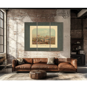 Execution of the Thirty Eight Sioux Indians at Mankato Minnesota December 25 — Framed Wall Art Room View | Bella Frye