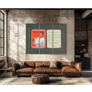 Goudey Babe Ruth 149 5aa73 — Framed Wall Art Room View | Bella Frye
