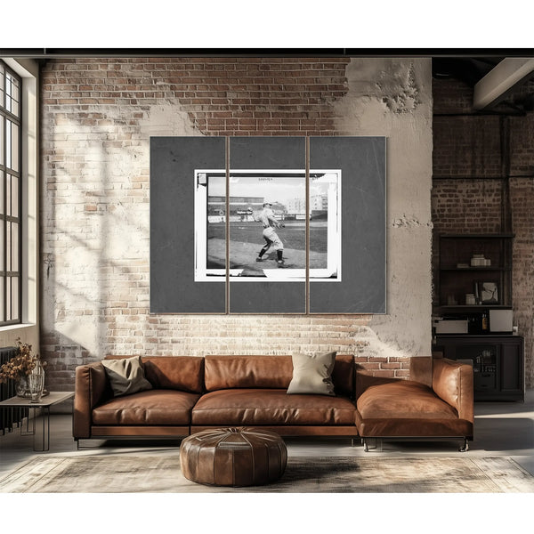 Tris Speaker Boston Al Baseball — Framed Wall Art Room View | Bella Frye