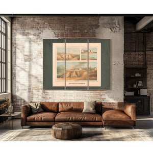 Fort Federal Hill Baltimore Md 1862 — Framed Wall Art Room View | Bella Frye