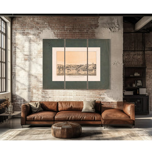 Belle Isle Opposite Richmond Va 1866 — Framed Wall Art Room View | Bella Frye