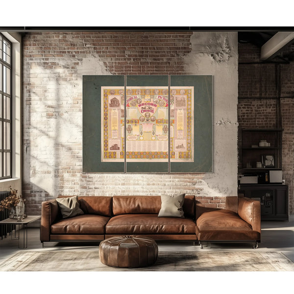 Historical Pictorial Record of the Me Church 194 — Framed Wall Art Room View | Bella Frye