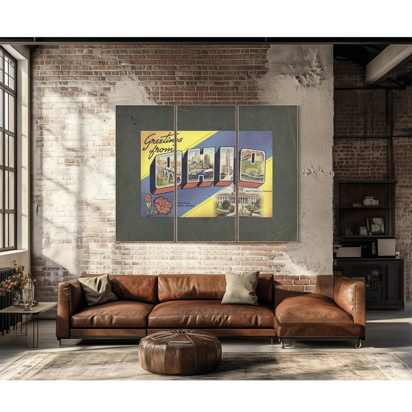 Ohio — Framed Wall Art Room View | Bella Frye